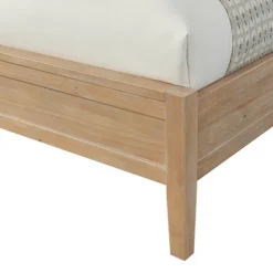 Beds & Headboards-Kirkland's Home Duke Driftwood Pine 4-Pc. Queen Bedroom Set Tan