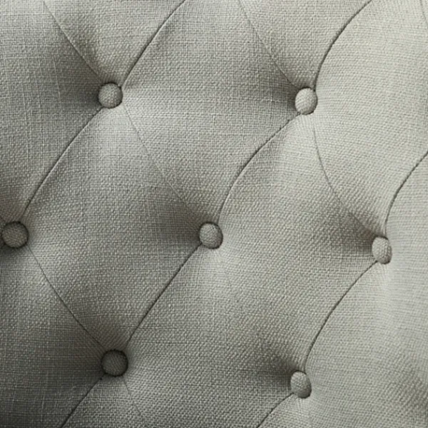 Office Furniture-Kirkland's Home Dylan Upholstered Office Chair Gray
