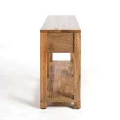 Console Tables-Kirkland's Home Easton Mango Wood Console Table Brown