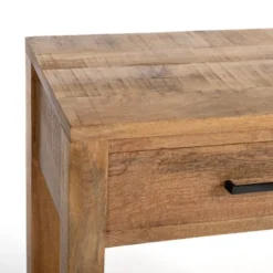 Console Tables-Kirkland's Home Easton Mango Wood Console Table Brown
