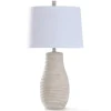 Table Lamps-Kirkland's Home Egg Shell Woven Rope Table Lamp White