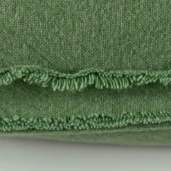 Pillows-Kirkland's Home Embroidered Botanical Pillow Green