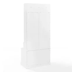 Entryway Furniture-Kirkland's Home Emily White Wood Storage Cube Hall Tree