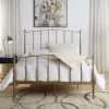 Beds & Headboards-Kirkland's Home En Sun Modern Arch Full Bed Frame Gold