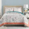 Quilts-Kirkland's Home English Garden King 3-Pc. Quilt Set Blue/Orange/White