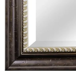 Full Length & Floor Mirrors-Kirkland's Home Espresso Framed Leaner Mirror
