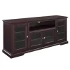 Tv Stands & Media Consoles-Kirkland's Home Espresso Wood Highboy Tv Stand Brown