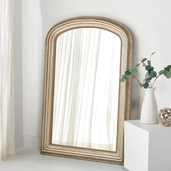 Decorative Mirrors-Kirkland's Home Estefania Silver Arched Wall Mirror