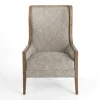 Accent Chairs-Kirkland's Home Ethan Upholstered Armchair Gray