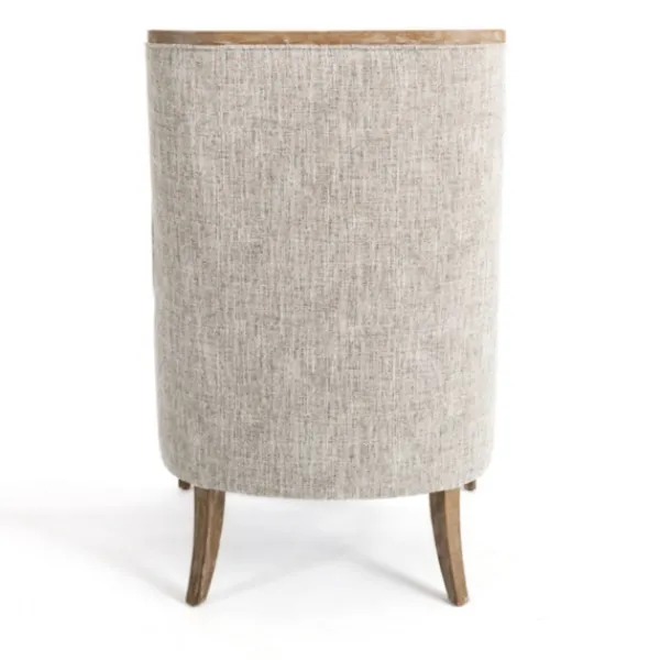 Accent Chairs-Kirkland's Home Ethan Upholstered Armchair Gray