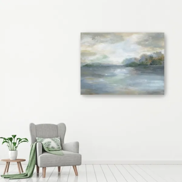 Canvas Art-Kirkland's Home Ethereal Giclee Canvas Art Print Blue