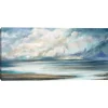 Canvas Art-Kirkland's Home Ethereal Skies Canvas Art Print, 48X24 In. White/Blue