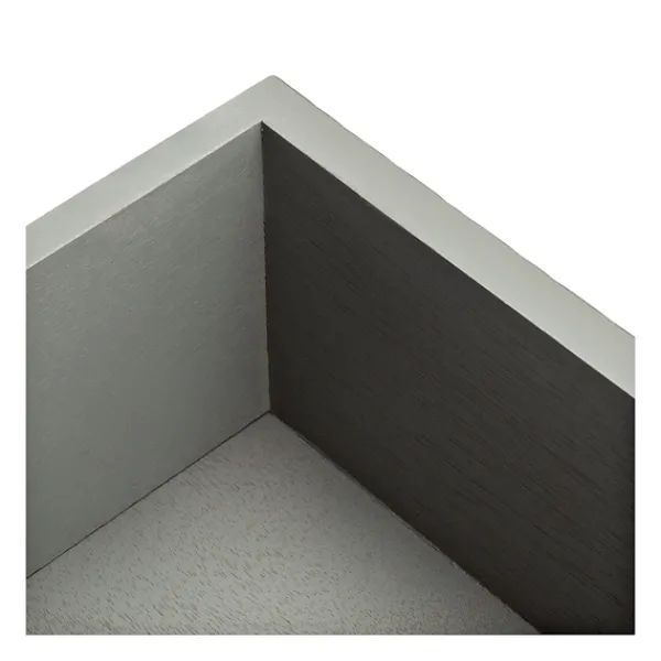 Accent & End Tables-Kirkland's Home Evelina Textured Single Drawer Accent Table Gray