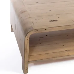 Coffee Tables-Kirkland's Home Everson Wood Coffee Table Tan