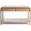 Console Tables-Kirkland's Home Everson Wood Console Table Tan