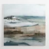Canvas Art-Kirkland's Home Faded Abstract Canvas Art Print Blue