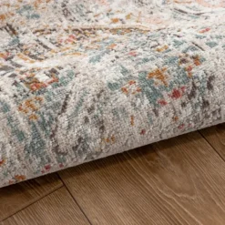 Outdoor Rugs-Kirkland's Home Faded Turkish Indoor/Outdoor Area Rug, 7X9 Ivory