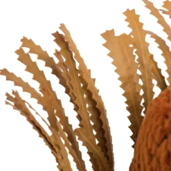 Stems & Bouquets-Kirkland's Home Fall Dried And Dyed Jumbo Banksia Stems, Set Of 3 Orange