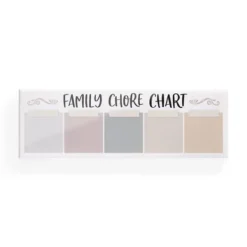 Wall Storage-Kirkland's Home Family Chore Acrylic Dry Erase Board White