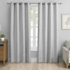 Curtains & Drapes-Kirkland's Home Fans Blackout Curtain Panel Set, 84 In. Gray