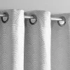 Curtains & Drapes-Kirkland's Home Fans Blackout Curtain Panel Set, 108 In. Gray