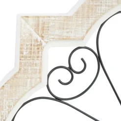 Wall Plaques-Kirkland's Home Farmhouse Abstract Wall Plaque White