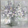 Canvas Art-Kirkland's Home Farmhouse Lavender Framed Canvas Art Print Gray/Purple