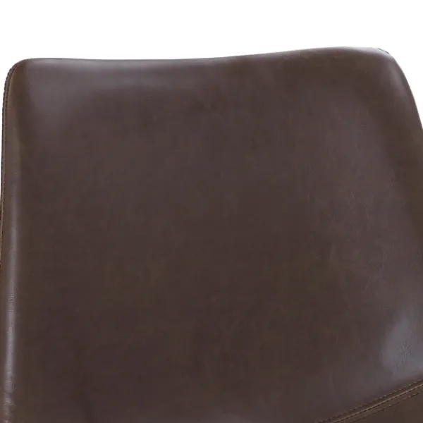 Bar Stools & Counter Height Stools-Kirkland's Home Faux Leather Bar Stools, Set Of 2 Brown