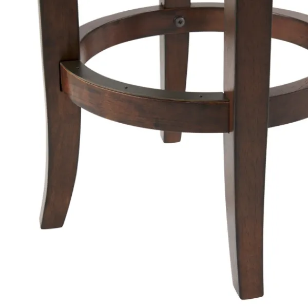Bar Stools & Counter Height Stools-Kirkland's Home Faux Leather Counter Stools, Set Of 2 Brown