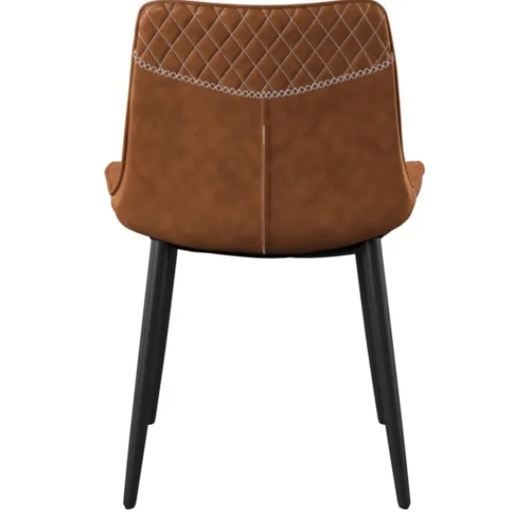 Dining Chairs-Kirkland's Home Faux Leather Dining Chairs, Set Of 2 Brown