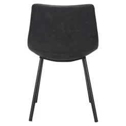 Dining Chairs-Kirkland's Home Faux Leather Scoop Dining Chairs, Set Of 2 Black