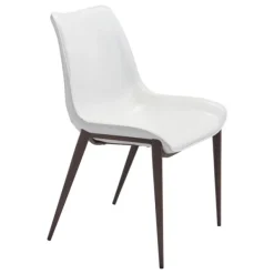 Dining Chairs-Kirkland's Home Faux Leather Stitch Dining Chairs, Set Of 2 White