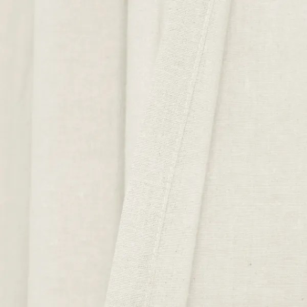 Curtains & Drapes-Kirkland's Home Faux Linen Curtain Panel Set, 84 In. Ivory