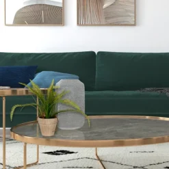 Arrangements & Greenery-Kirkland's Home Fern Bush In Distressed Ivory Planter Green