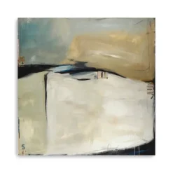 Canvas Art-Kirkland's Home Five To Seven Canvas Art Print Tan/Black/Blue