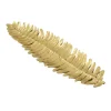 Decorative Trays-Kirkland's Home Flat Feather Tray Gold