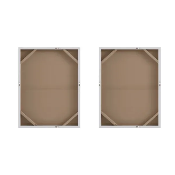 Canvas Art-Kirkland's Home Flatland Glitter Canvas Art Prints, Set Of 2 Multi