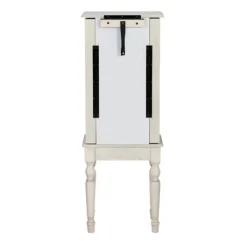 Dressers & Chests-Kirkland's Home Flip Top 5-Drawer Wood Armoire White