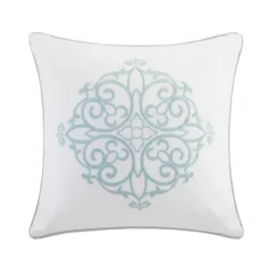 Comforters-Kirkland's Home Floral California King 4-Pc. Comforter Set White
