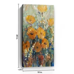 Canvas Art-Kirkland's Home Floral Expression Iv Giclee Canvas Art Print Multi