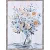 Framed Art-Kirkland's Home Floral In A Jar I Framed Wall Art Print Gray