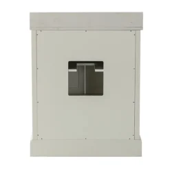 Bathroom Furniture-Kirkland's Home Florence Wood Backsplash Sink Vanity White