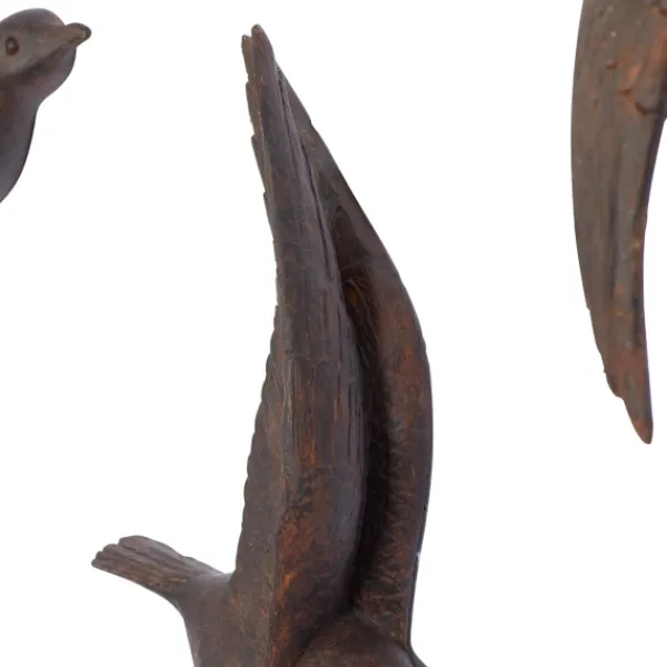 Wall Plaques-Kirkland's Home Flying Birds Wall Sculptures, Set Of 3 Brown