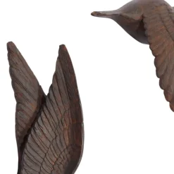 Wall Plaques-Kirkland's Home Flying Birds Wall Sculptures, Set Of 3 Brown