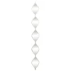 Decorative Mirrors-Kirkland's Home Foil Slim Stacked Teardrops Wall Mirror Silver