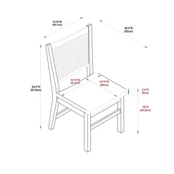 Accent Chairs-Kirkland's Home Folding Rat Cane Back Cushioned Chair Tan
