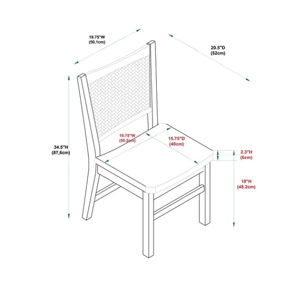 Accent Chairs-Kirkland's Home Folding Rat Cane Back Cushioned Chair Tan