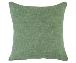 Pillows-Kirkland's Home Forest Fringe Diamond Pillow, 20 In. Green