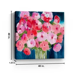 Canvas Art-Kirkland's Home Forgotten Joy Giclee Canvas Art Print Pink