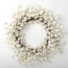 Wreaths-Kirkland's Home Forsythia Flowers Wreath White